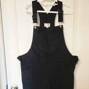 Universal Thread Women's Denim Overalls - Black - Size 14 Regular
